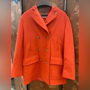 Michael by Michael Kors size 12 orange cool jacket.